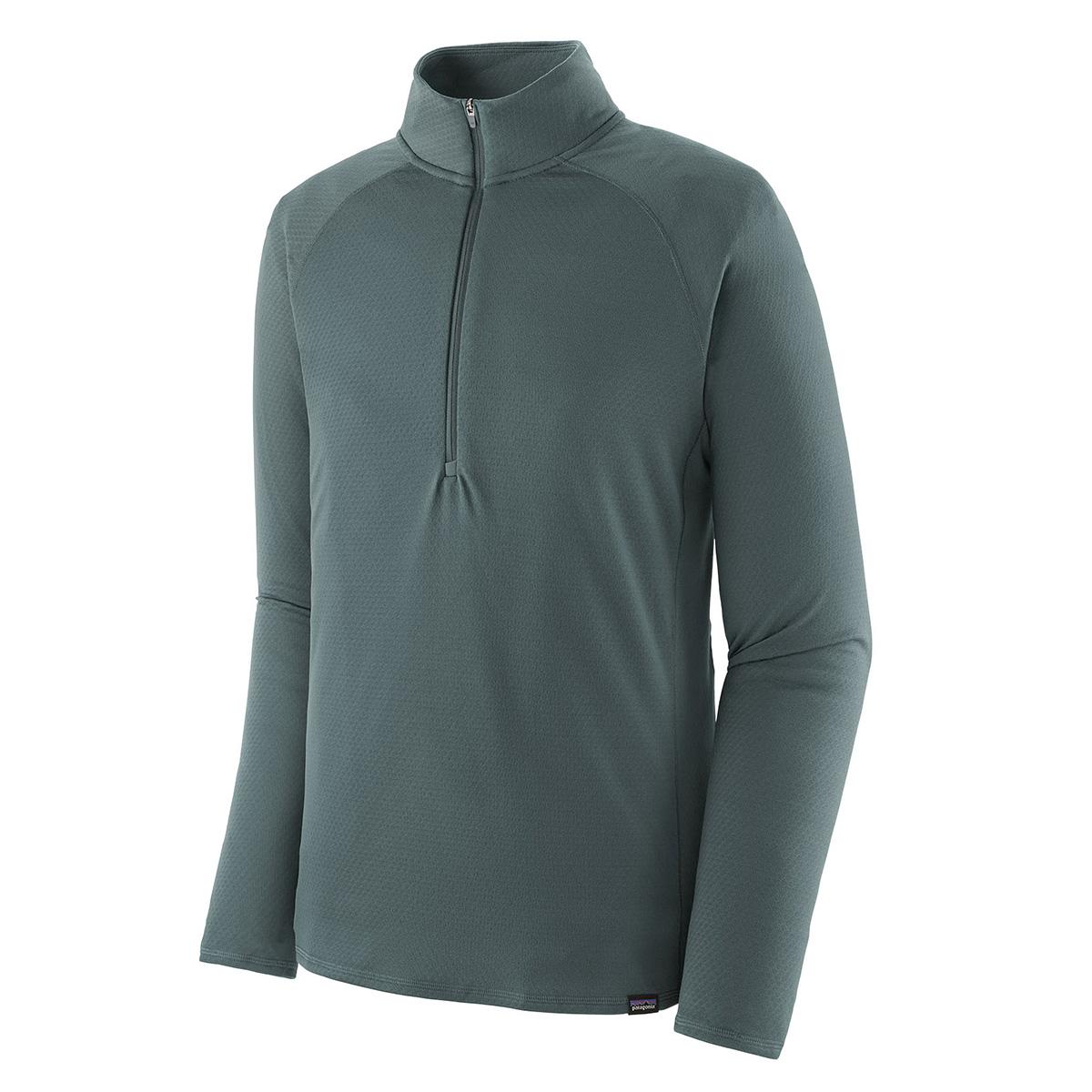 Patagonia Capilene Midweight ZipNeck Top Men’s in Nouveau Green